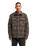 The RVCA Mens Rvca Blanket Shirt in Wood