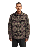 The RVCA Mens Rvca Blanket Shirt in Wood