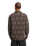 The RVCA Mens Rvca Blanket Shirt in Wood