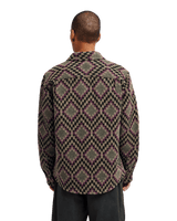 The RVCA Mens Rvca Blanket Shirt in Wood