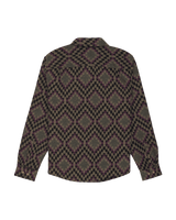 The RVCA Mens Rvca Blanket Shirt in Wood