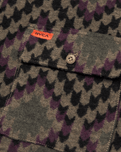 The RVCA Mens Rvca Blanket Shirt in Wood