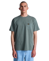 The RVCA Mens Americana T-Shirt in Sage Leaf