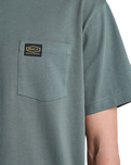 The RVCA Mens Americana T-Shirt in Sage Leaf