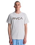 The RVCA Mens Big RVCA T-Shirt in Ceramic