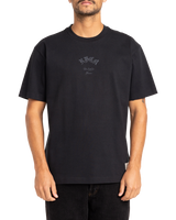 The RVCA Mens Chefs Kiss T-Shirt in Black