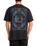 The RVCA Mens Chefs Kiss T-Shirt in Black