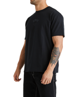 The RVCA Mens Chefs Kiss T-Shirt in Black