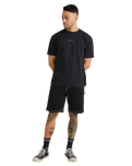 The RVCA Mens Chefs Kiss T-Shirt in Black