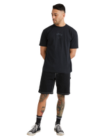 The RVCA Mens Chefs Kiss T-Shirt in Black