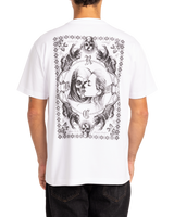 The RVCA Mens Chefs Kiss T-Shirt in White