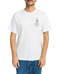 The RVCA Mens Deth Valley T-Shirt in White