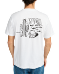 The RVCA Mens Deth Valley T-Shirt in White