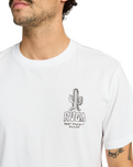 The RVCA Mens Deth Valley T-Shirt in White