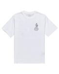 The RVCA Mens Deth Valley T-Shirt in White