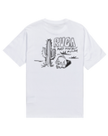 The RVCA Mens Deth Valley T-Shirt in White