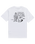 The RVCA Mens Deth Valley T-Shirt in White