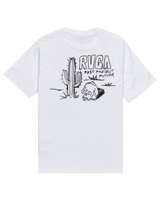 The RVCA Mens Deth Valley T-Shirt in White