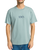 The RVCA Mens Benj Battle T-Shirt in Lead
