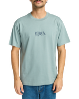 The RVCA Mens Benj Battle T-Shirt in Lead