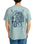The RVCA Mens Benj Battle T-Shirt in Lead