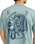 The RVCA Mens Benj Battle T-Shirt in Lead