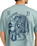 The RVCA Mens Benj Battle T-Shirt in Lead