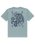 The RVCA Mens Benj Battle T-Shirt in Lead
