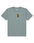 The RVCA Mens Column T-Shirt in Lead