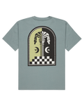 The RVCA Mens Column T-Shirt in Lead
