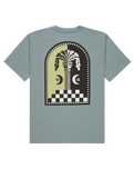 The RVCA Mens Column T-Shirt in Lead