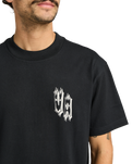 The RVCA Mens All Seeing T-Shirt in Black