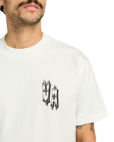 The RVCA Mens All Seeing T-Shirt in Salt