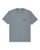 The RVCA Mens Butterfly Poster T-Shirt in Flint Stone