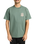 The RVCA Mens Las Cruces T-Shirt in Balsam Green