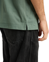 The RVCA Mens Las Cruces T-Shirt in Balsam Green