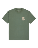 The RVCA Mens Las Cruces T-Shirt in Balsam Green