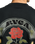 The RVCA Mens Roses Poster T-Shirt in Black