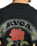 The RVCA Mens Roses Poster T-Shirt in Black
