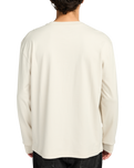 The RVCA Mens Spin Long Sleeve T-Shirt in Ceramic