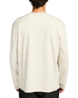 The RVCA Mens Spin Long Sleeve T-Shirt in Ceramic