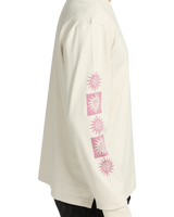 The RVCA Mens Spin Long Sleeve T-Shirt in Ceramic