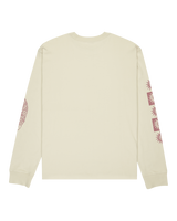 The RVCA Mens Spin Long Sleeve T-Shirt in Ceramic