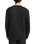 The RVCA Mens VA Worldwide Long Sleeve T-Shirt in Black