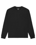 The RVCA Mens VA Worldwide Long Sleeve T-Shirt in Black