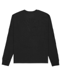 The RVCA Mens VA Worldwide Long Sleeve T-Shirt in Black