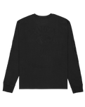 The RVCA Mens VA Worldwide Long Sleeve T-Shirt in Black