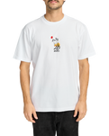 The RVCA Mens Cutship T-Shirt in White