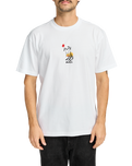 The RVCA Mens Cutship T-Shirt in White