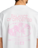 The RVCA Mens Gateway T-Shirt in White